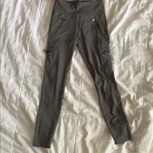 Girls justice zipper detailed leggings